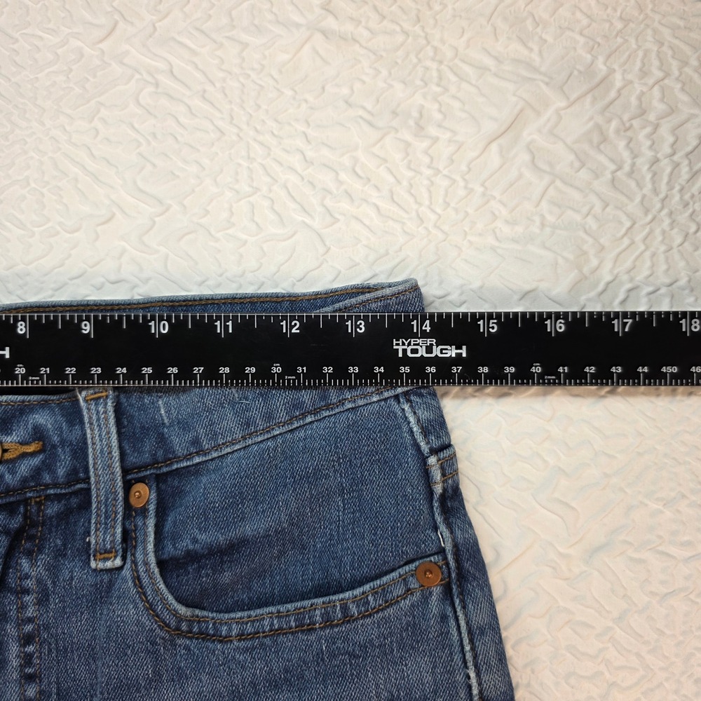 Madewell The Perfect Vintage Jean Medium Wash High Rise Tapered Denim Size 27 - Picture 4 of 9